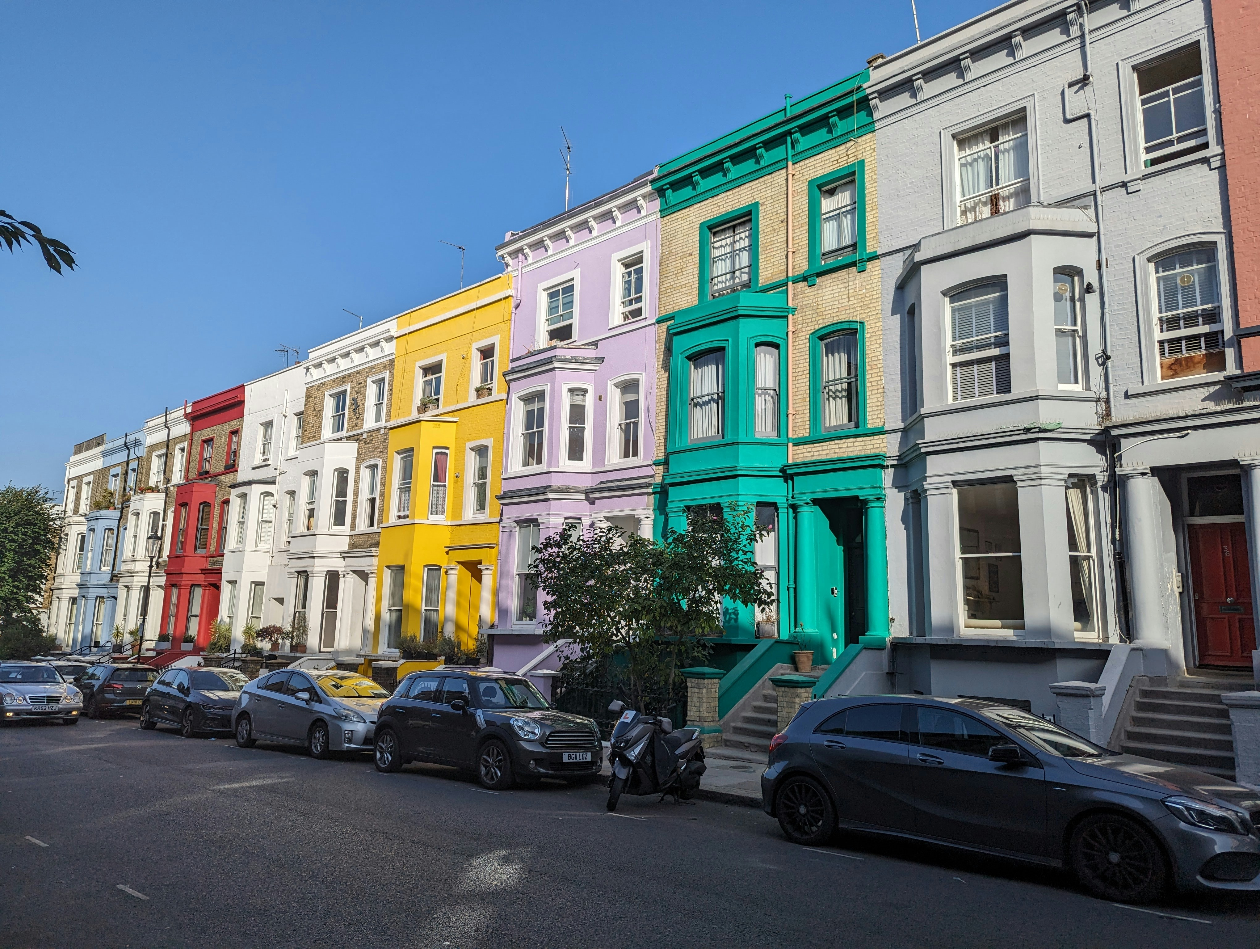 Notting Hill Londra: guida al quartiere più fotogenico